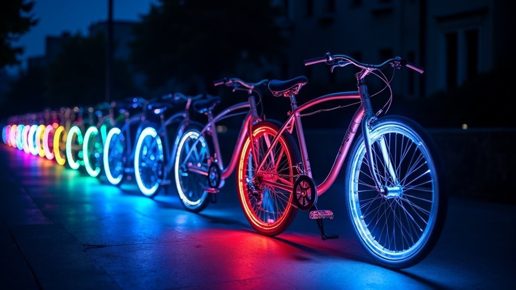 bike wheel lights review