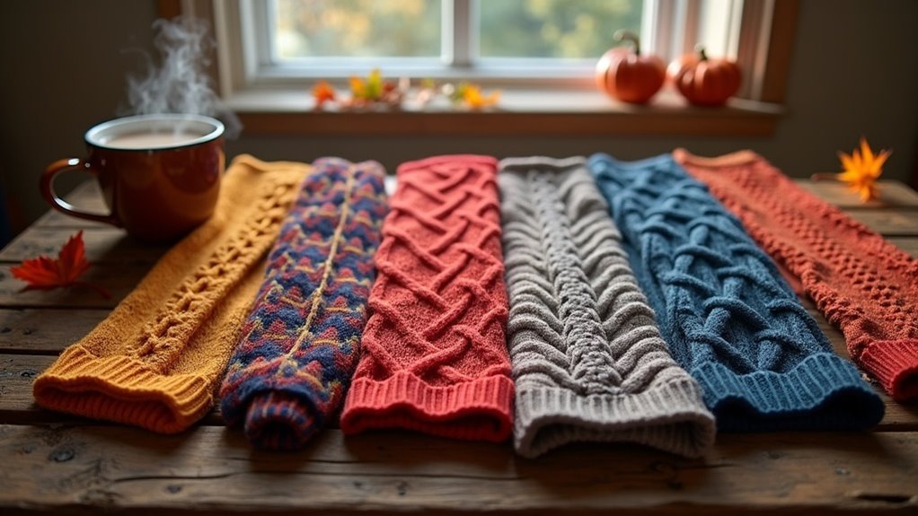 cozy and stylish arm warmers