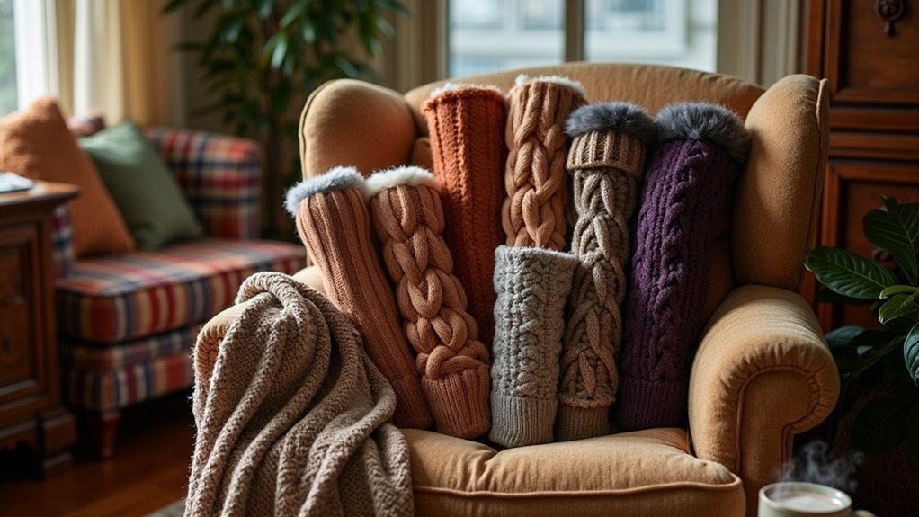 cozy and stylish leg warmers