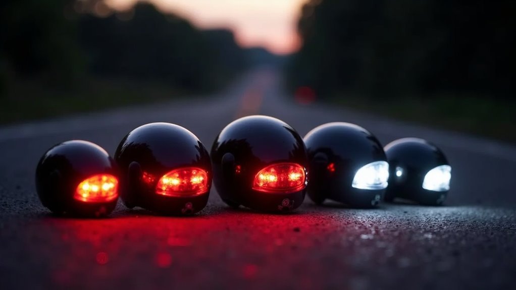 helmet brake lights safety