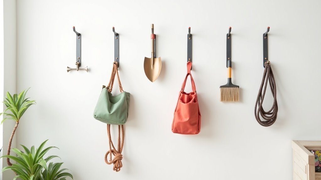 maximize space with hooks