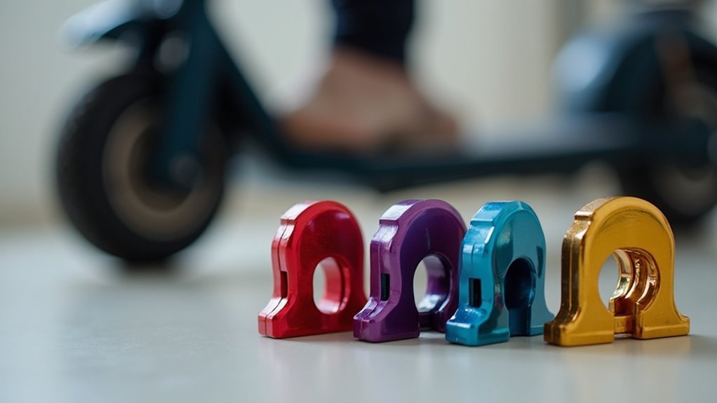 scooter folding latch bushings