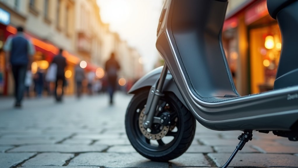 scooter passenger footrests options