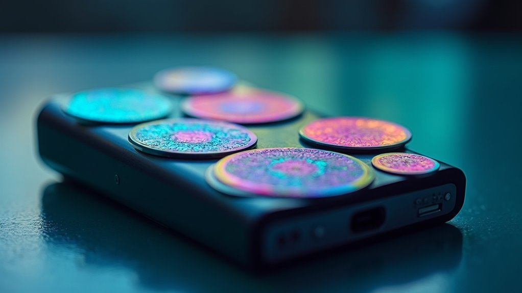 thermal detection stickers for batteries