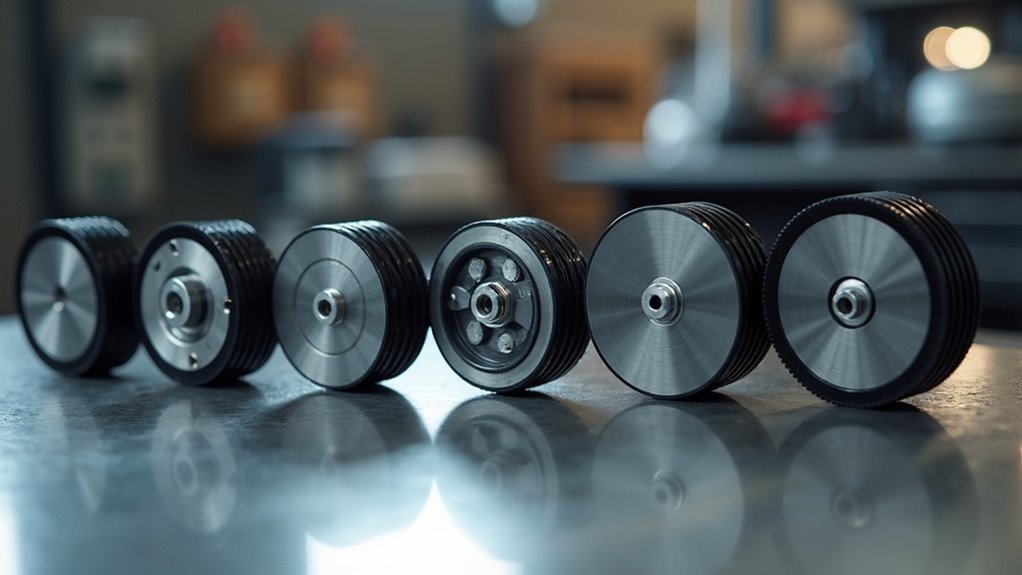 top belt drive tensioners