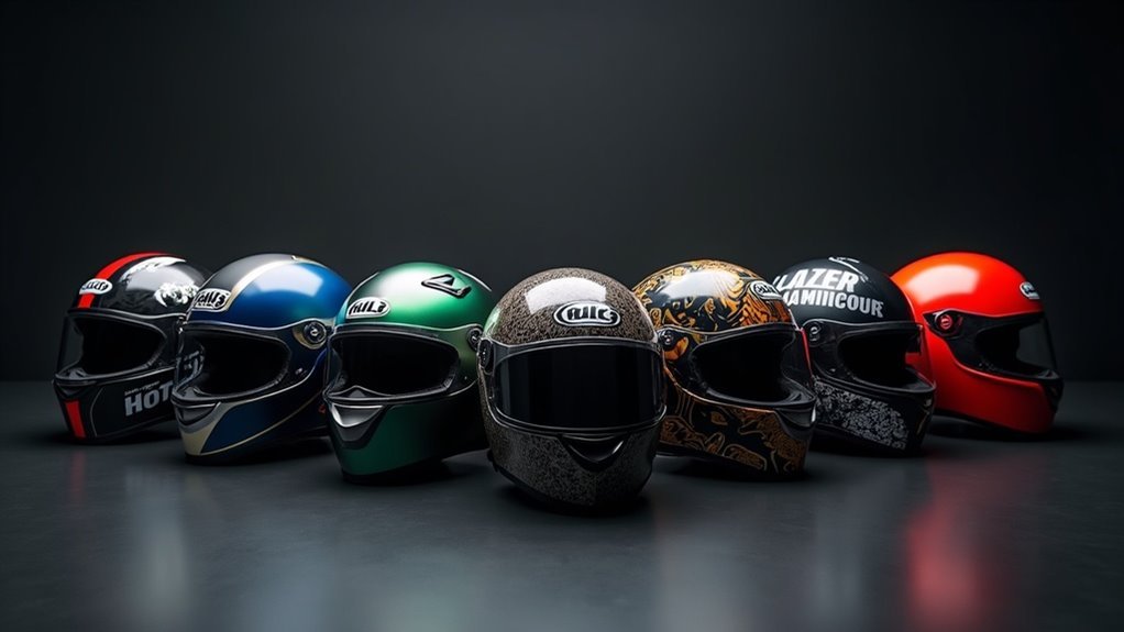 top full face helmets