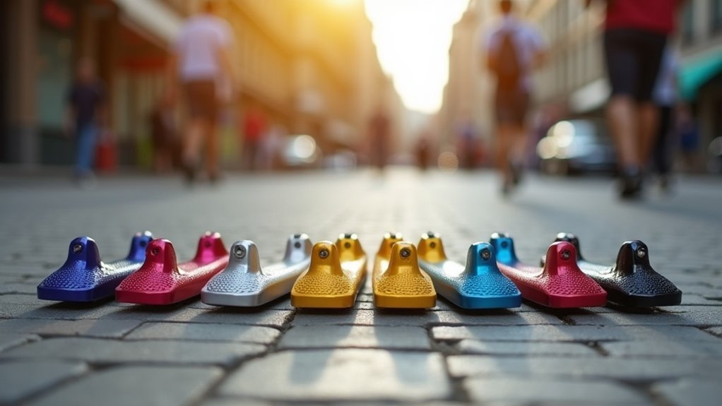 wide scooter stand stability