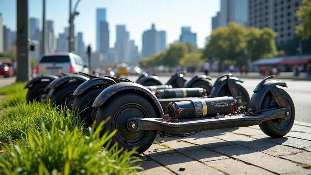 e scooter battery lifespan overview
