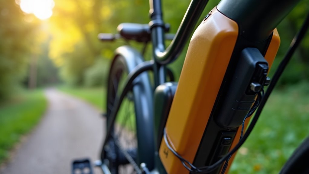 electric bicycles use batteries